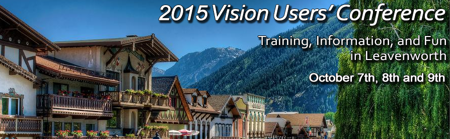 The 2015 Vision Users' Conference